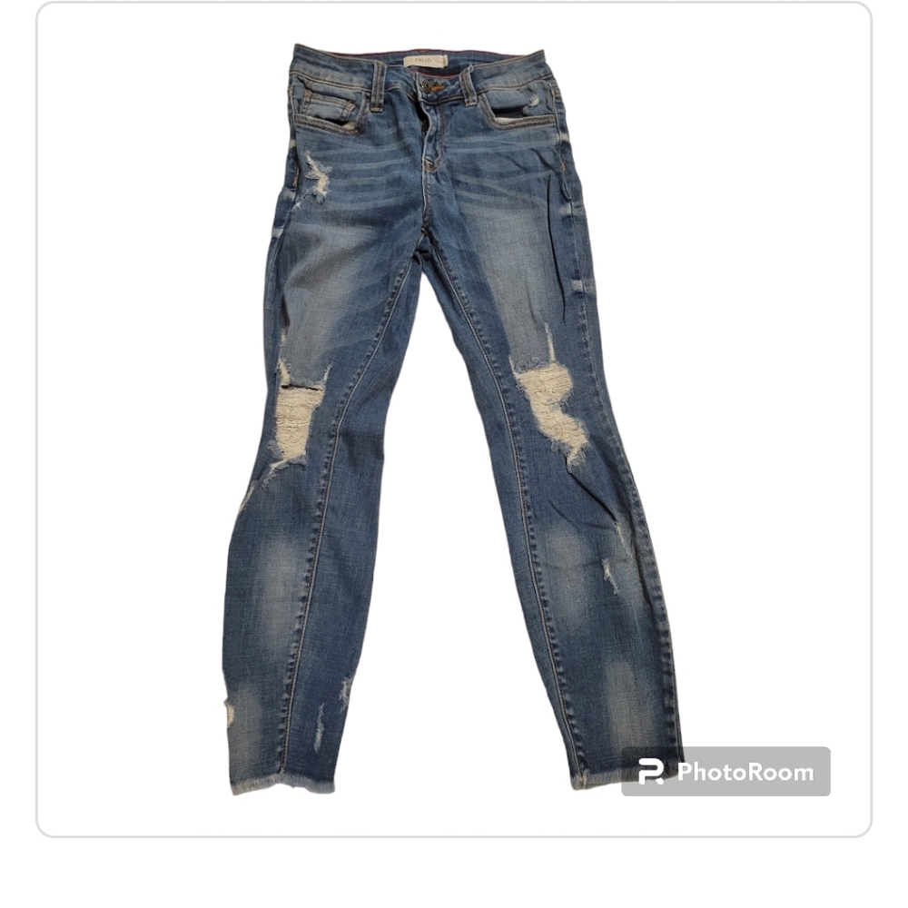 Cello skinny jeans light was